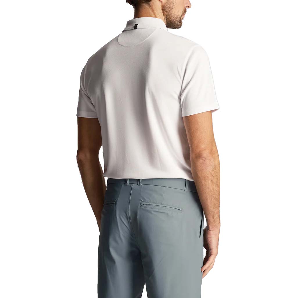 Lyle & Scott Royal Melbourne Embroidered Golf Tech Polo Shirt - White