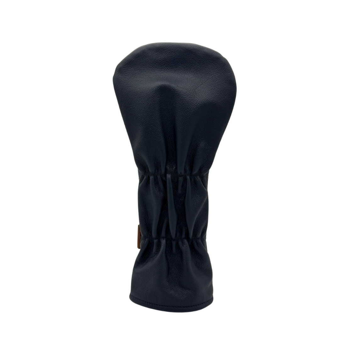 Royal Melbourne Leather Driver Cover - Navy/Red