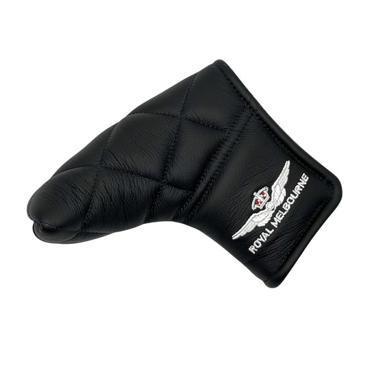 Royal Melbourne Fife Top Putter Cover - Blade - Black