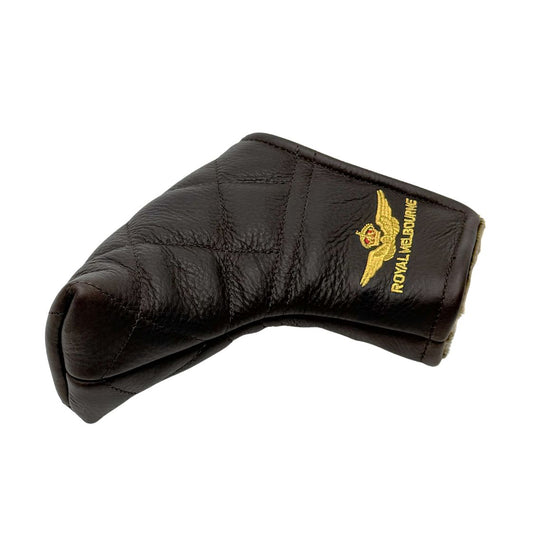 Royal Melbourne Fife Putter Cover - Brown