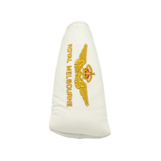 Sandbelt Putter Cover - Blade - White