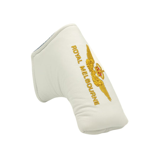 Sandbelt Putter Cover - Blade - White