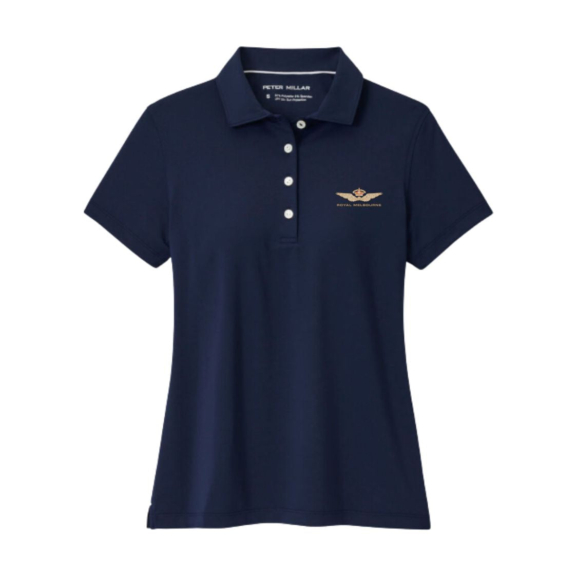 Royal Melbourne Peter Millar Polo - LE0EK4S - Navy