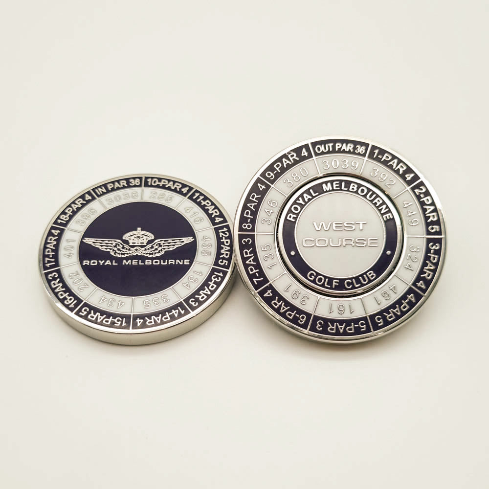 Visitors Logo - Yardage Ball Marker