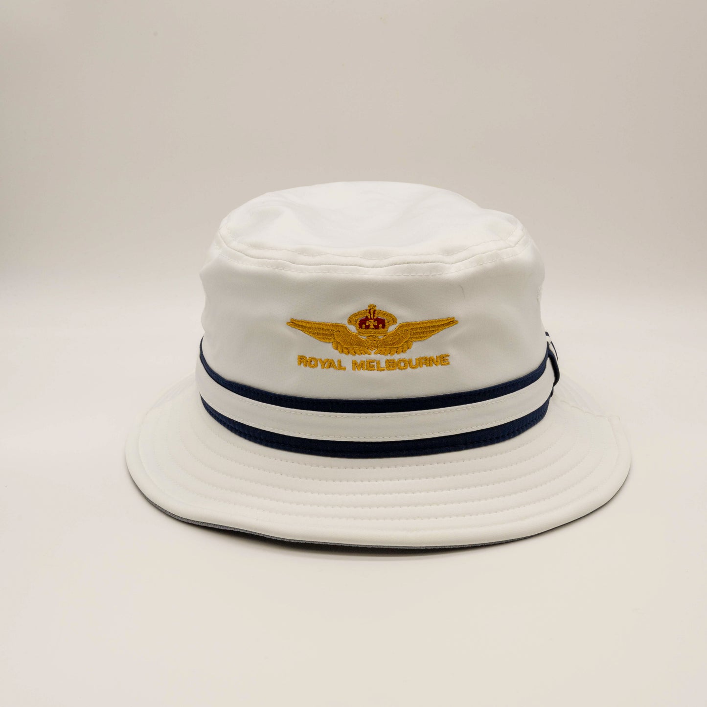 Visitors Logo Bucket Hat - White