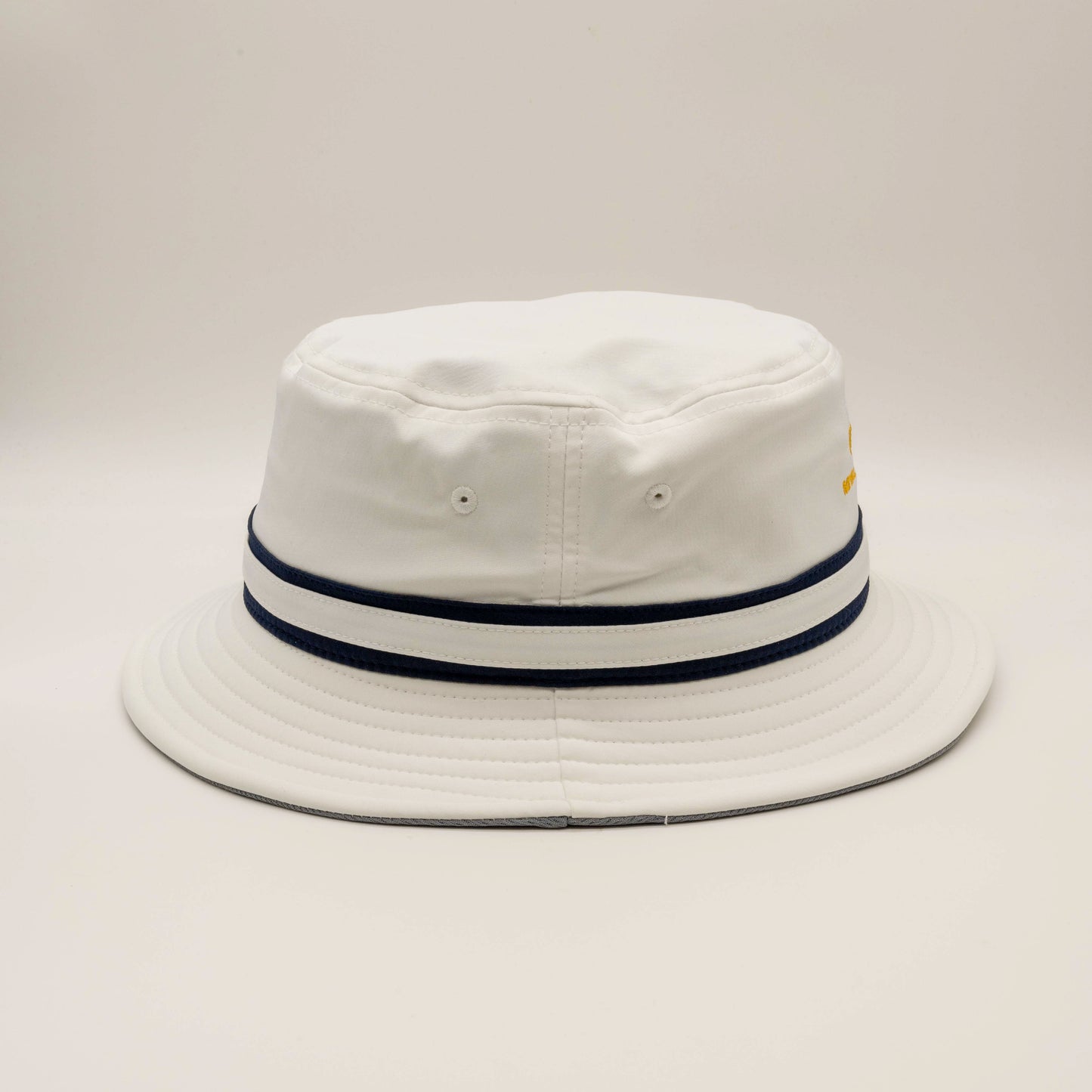 Visitors Logo Bucket Hat - White