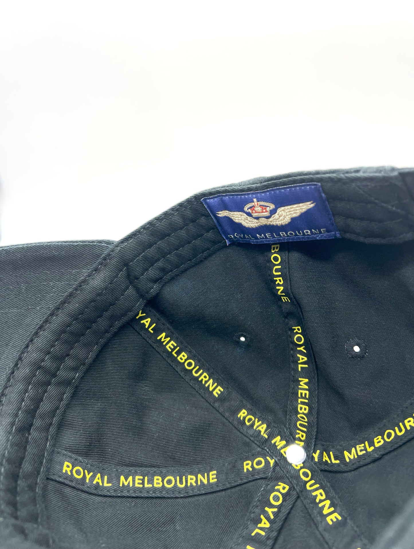 Visitors Logo Cotton Cap - Black