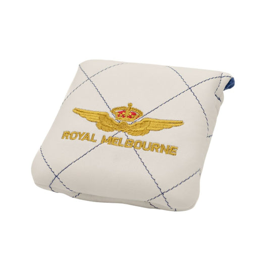 Royal Melbourne Fife Putter Cover - Mallet - White