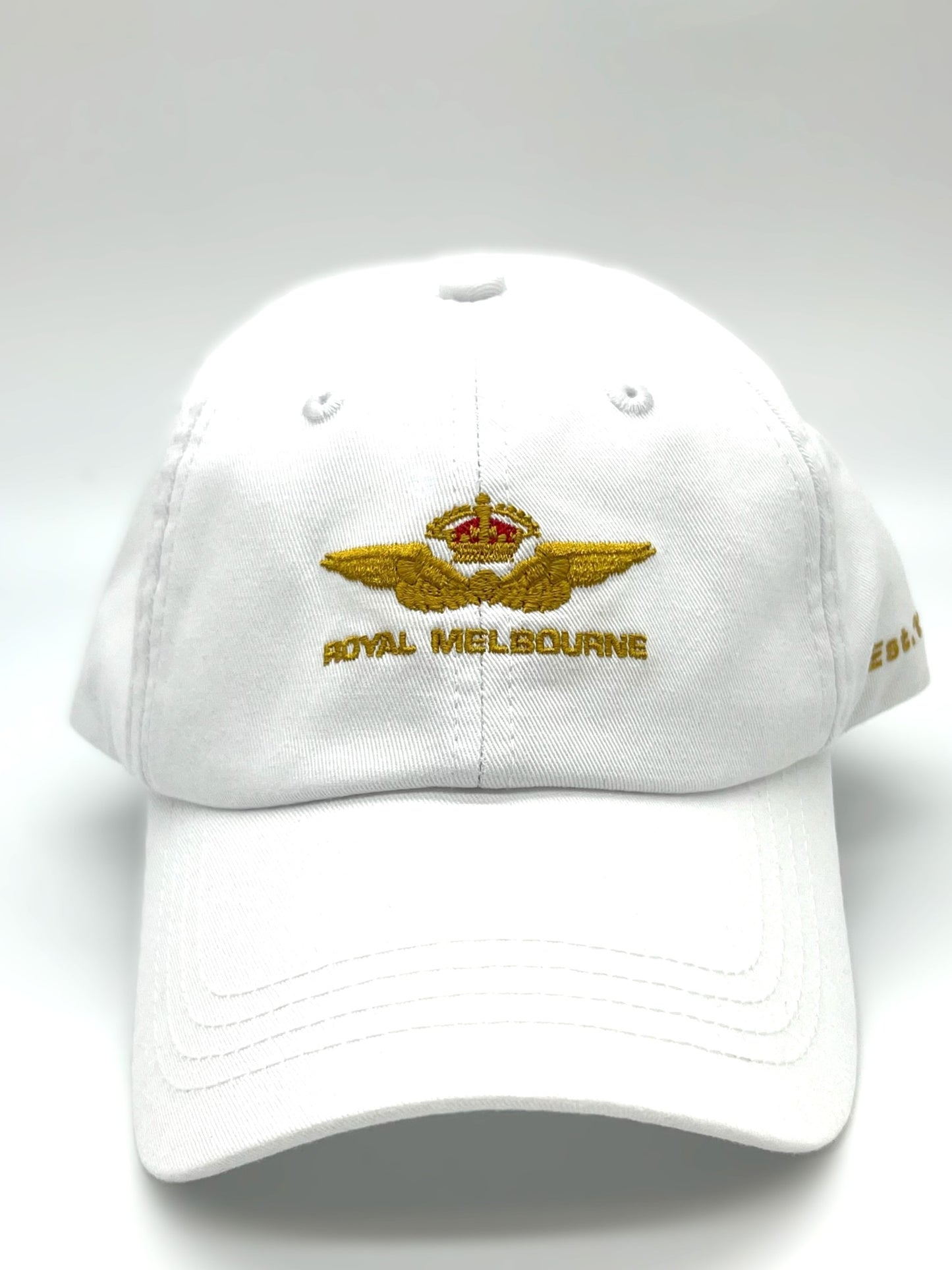 Visitors Logo Cotton Cap - White