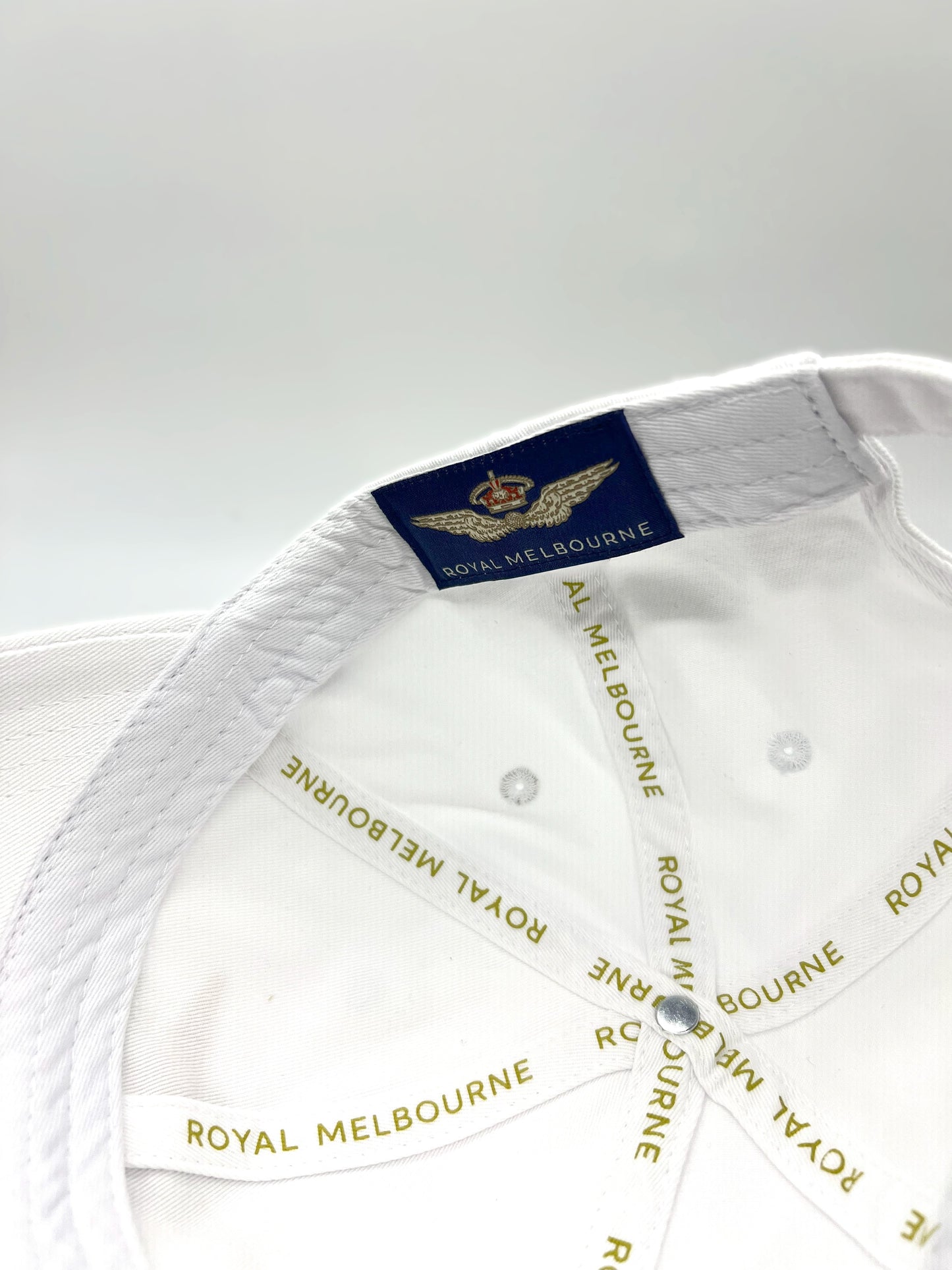 Visitors Logo Cotton Cap - White