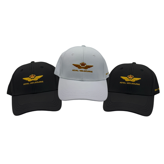Royal Melbourne Visitor Logo Caps - 3 For 2