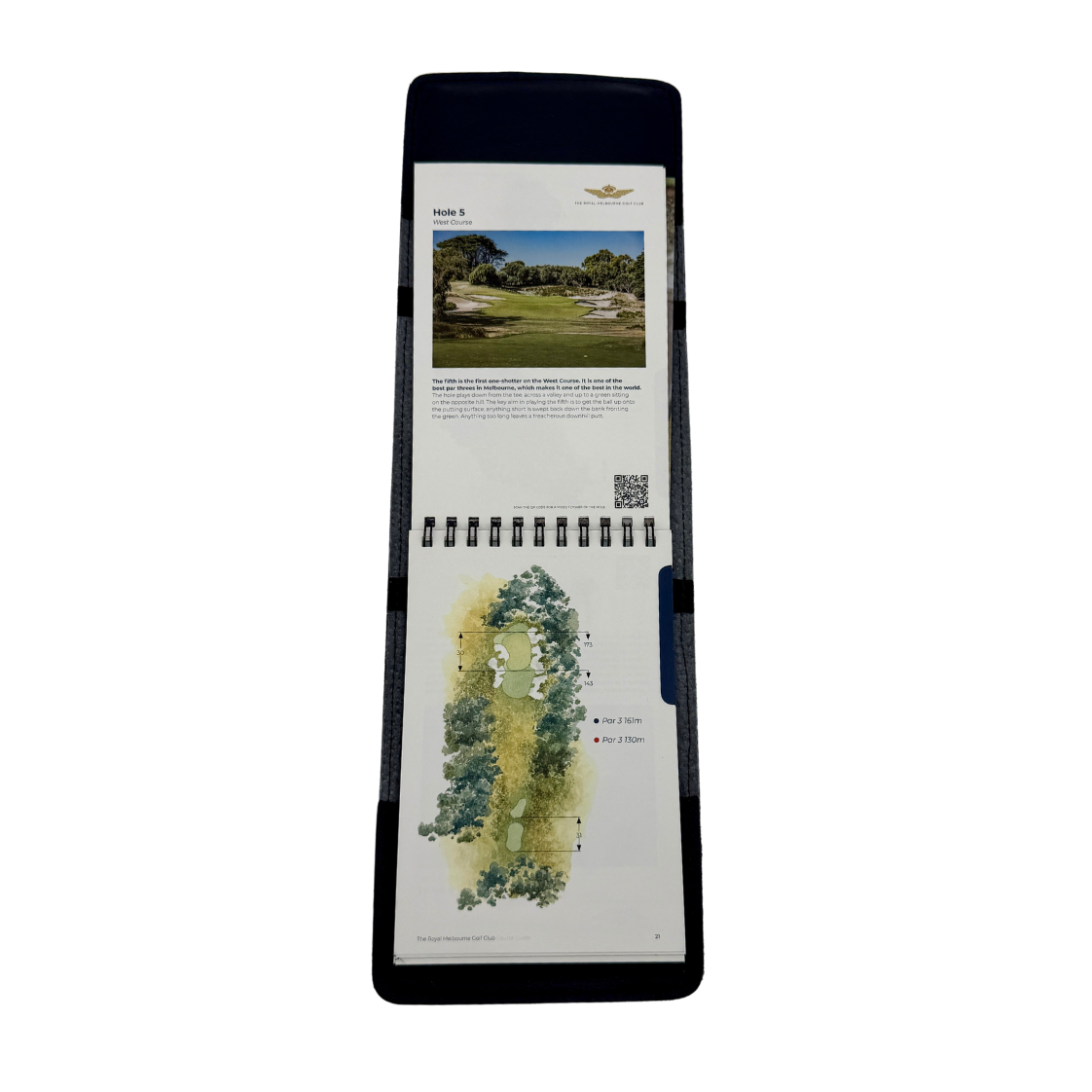 Royal Melbourne Leather Yardage Book Holder