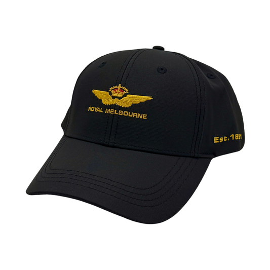 Royal Melbourne Cap - Black