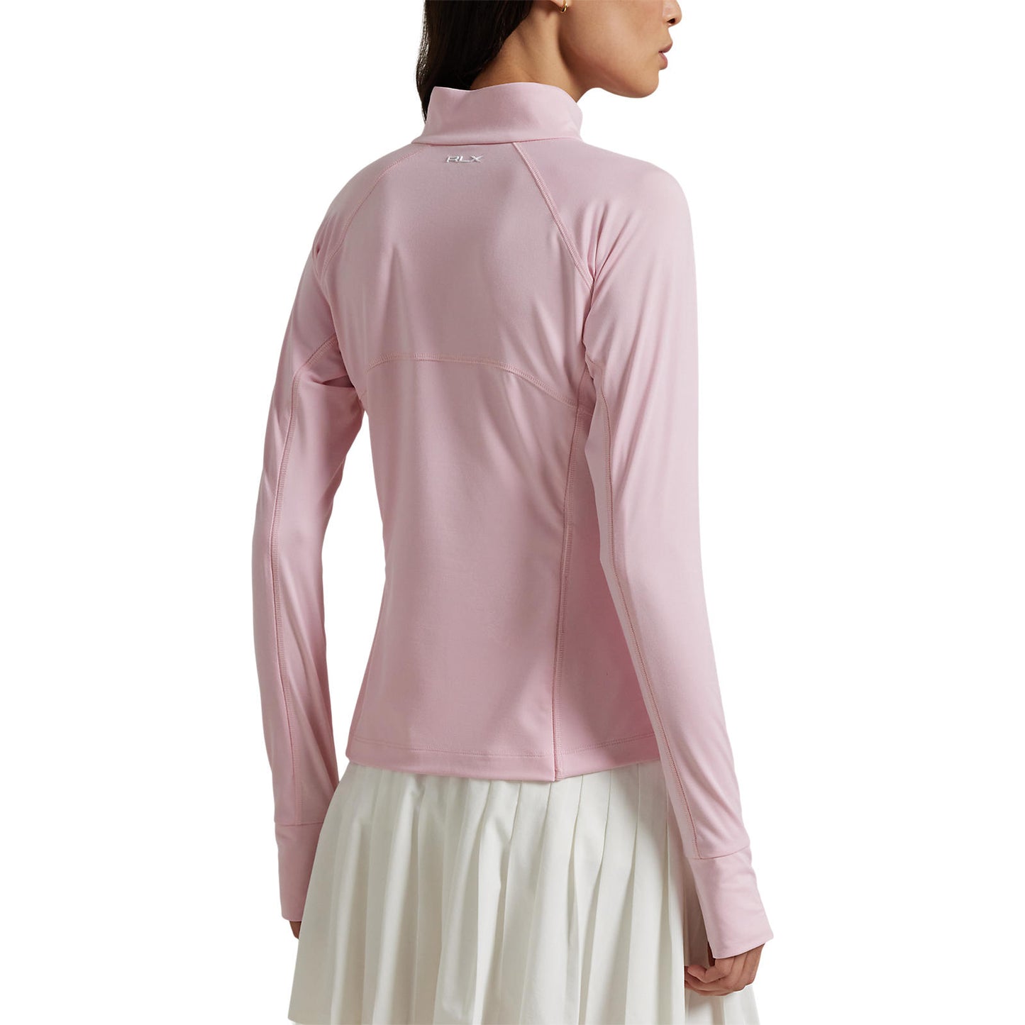 RLX Ralph Lauren Women's Performance Quarter-Zip Golf Pullover - Garden Pink
