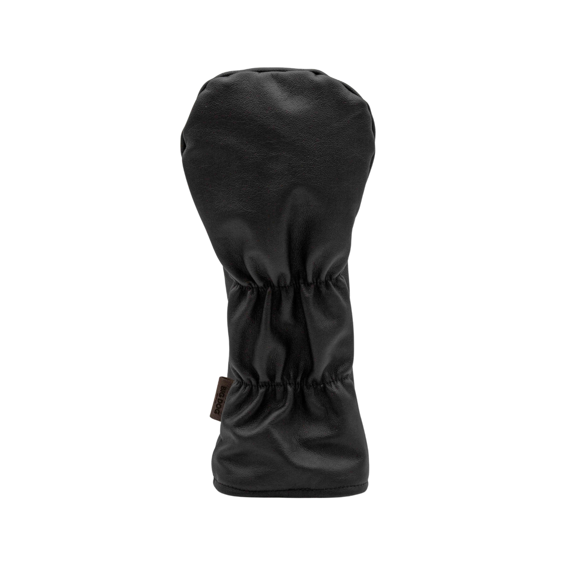 Royal Melbourne Leather Driver Cover - Black/White