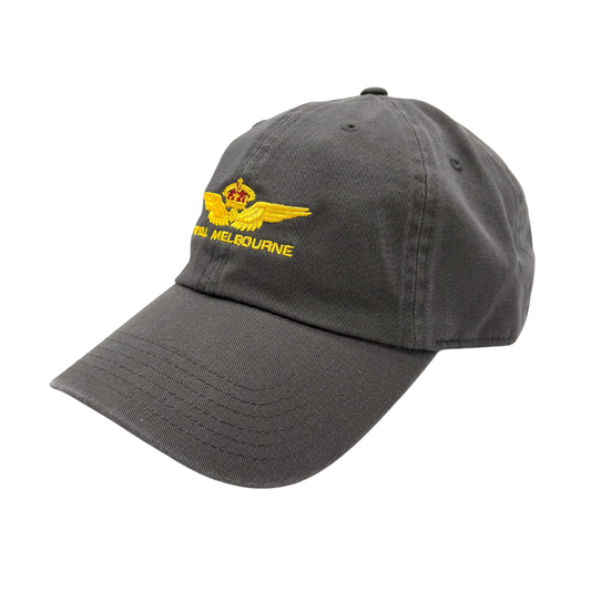 Royal Melbourne Cotton Cap - Charcoal