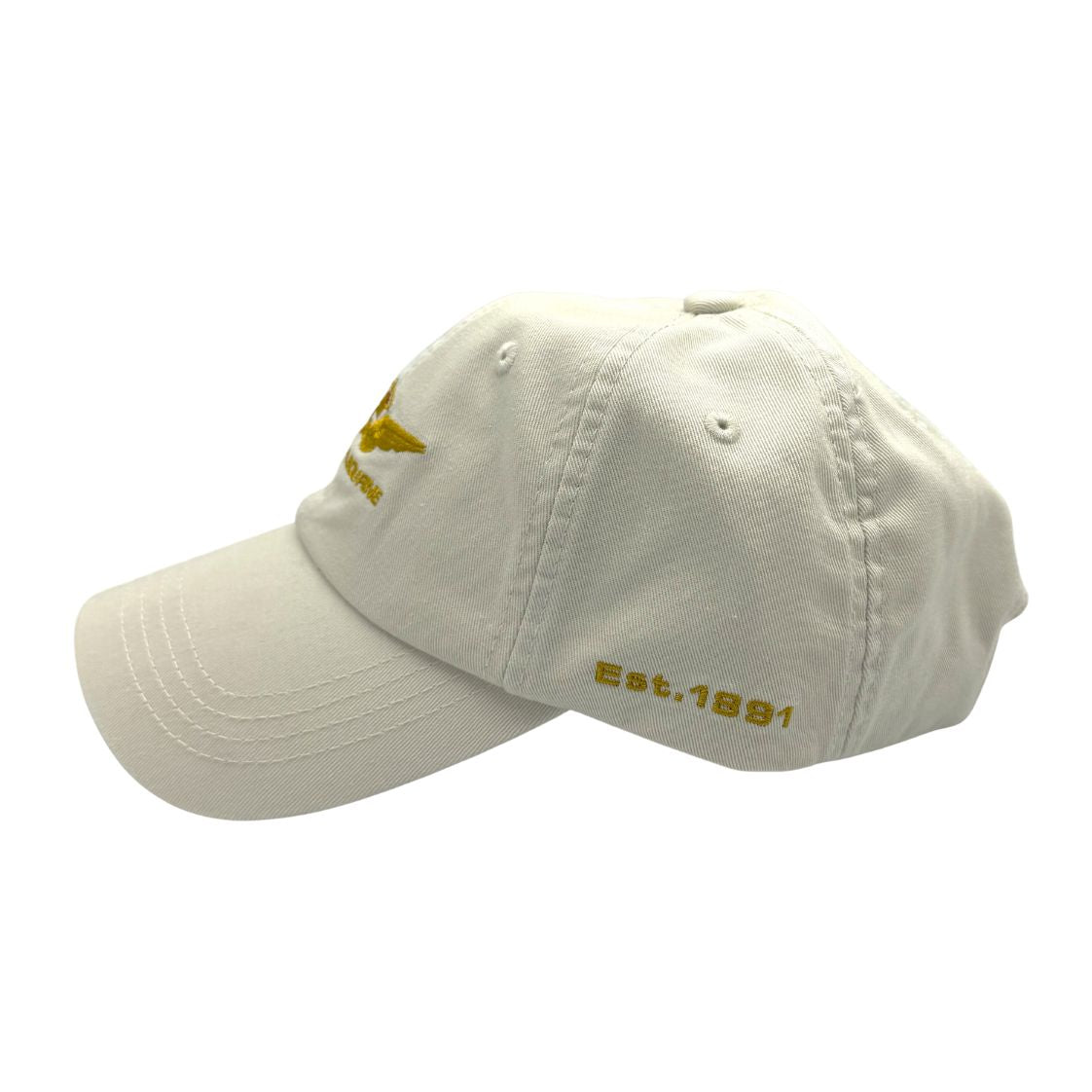Royal Melbourne Visitors Logo Cotton Cap - Cream