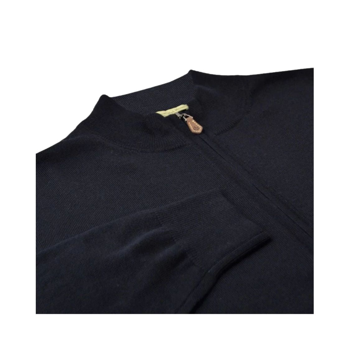 Royal Melbourne Donald Ross 1/4 Zip Long Sleeve - Black