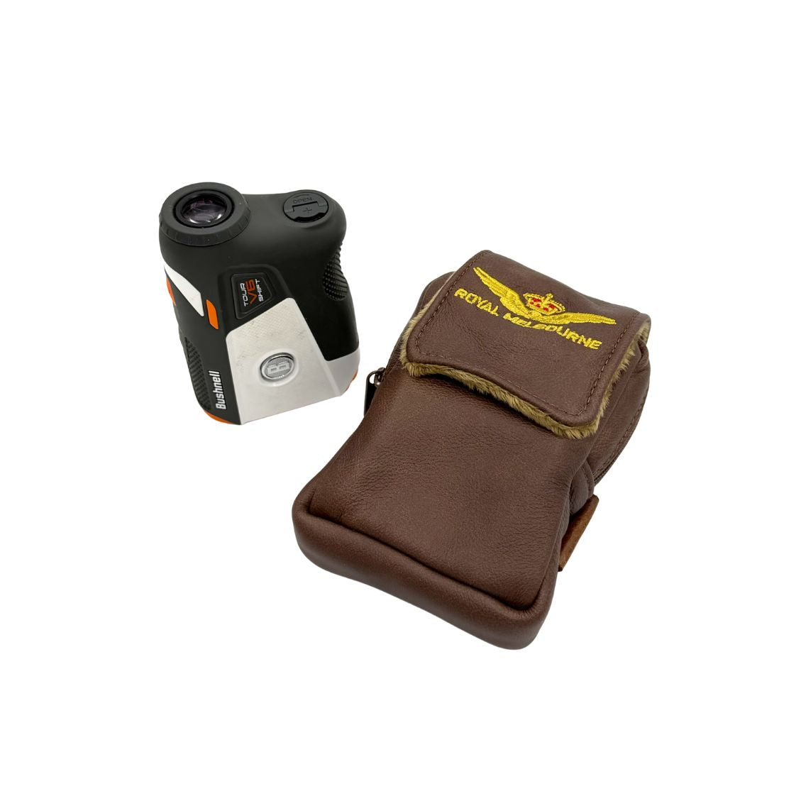 Leather Rangefinder Cover - Earth