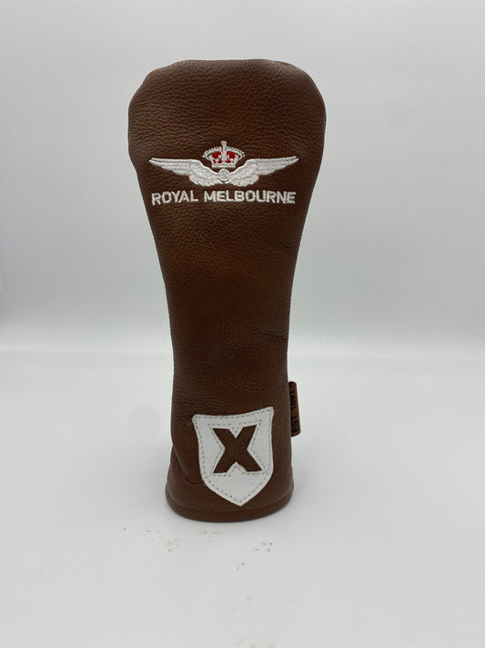 Royal Melbourne Leather Hybrid Cover - Tan