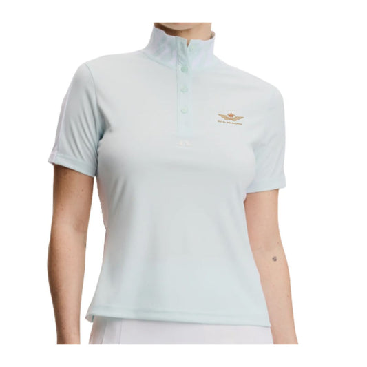 Royal Melbourne J.Lindeberg Pip Polo - Sky Light/White