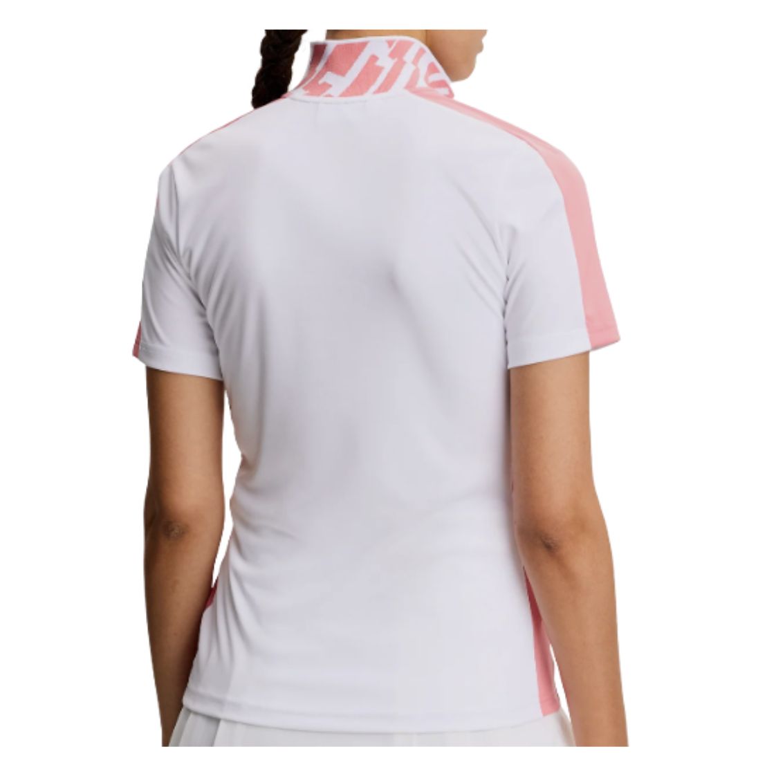 Royal Melbourne J.Lindeberg Pip Polo - Flamingo Plume/White