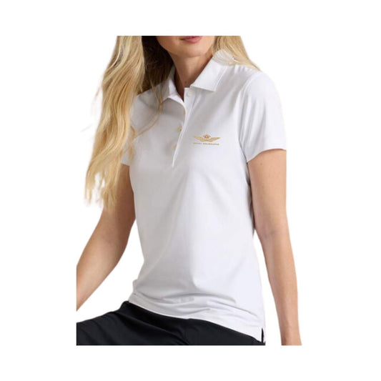 Royal Melbourne Peter Millar Polo - LE0EK04S - White