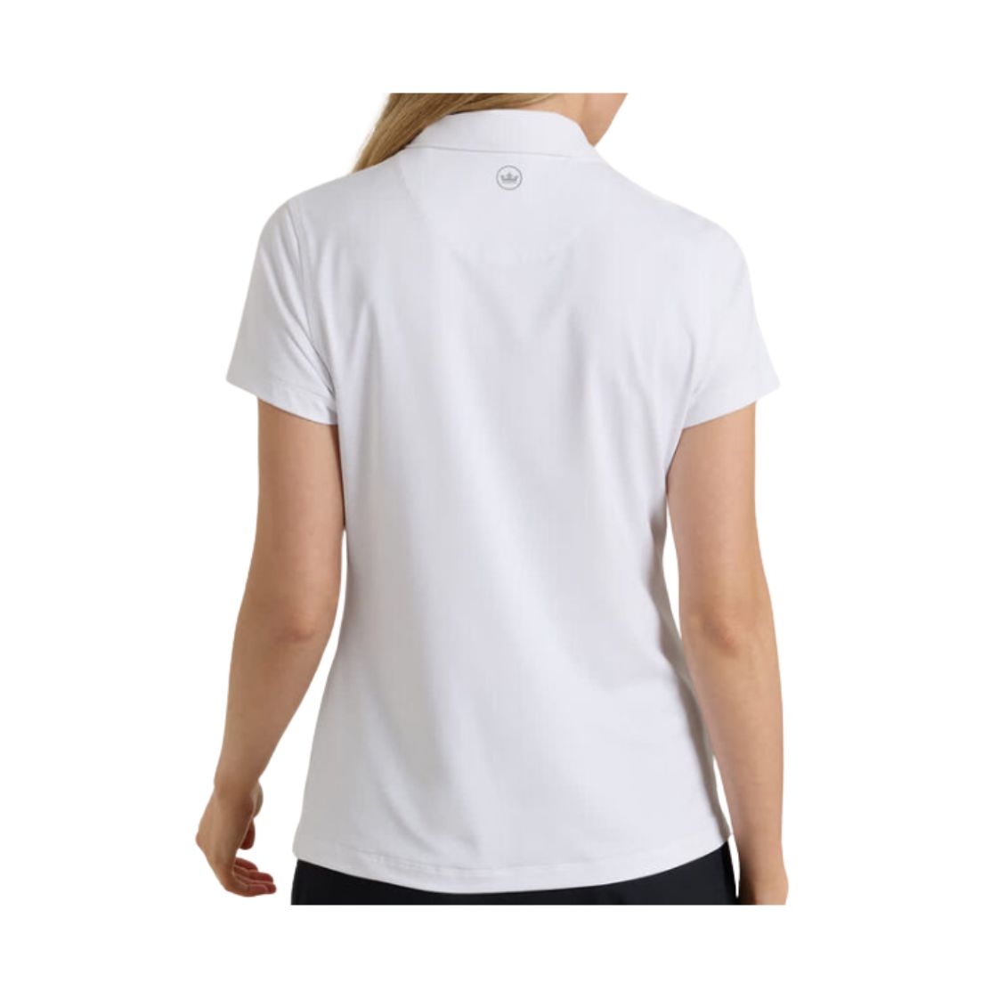 Royal Melbourne Peter Millar Polo - LE0EK04S - White
