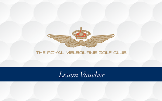 Royal Melbourne - Lesson Voucher