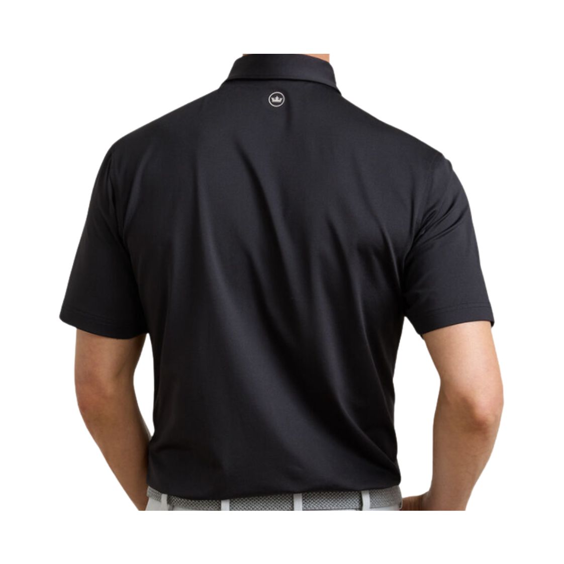 Royal Melbourne Peter Millar Polo - ME0EK01S - Black