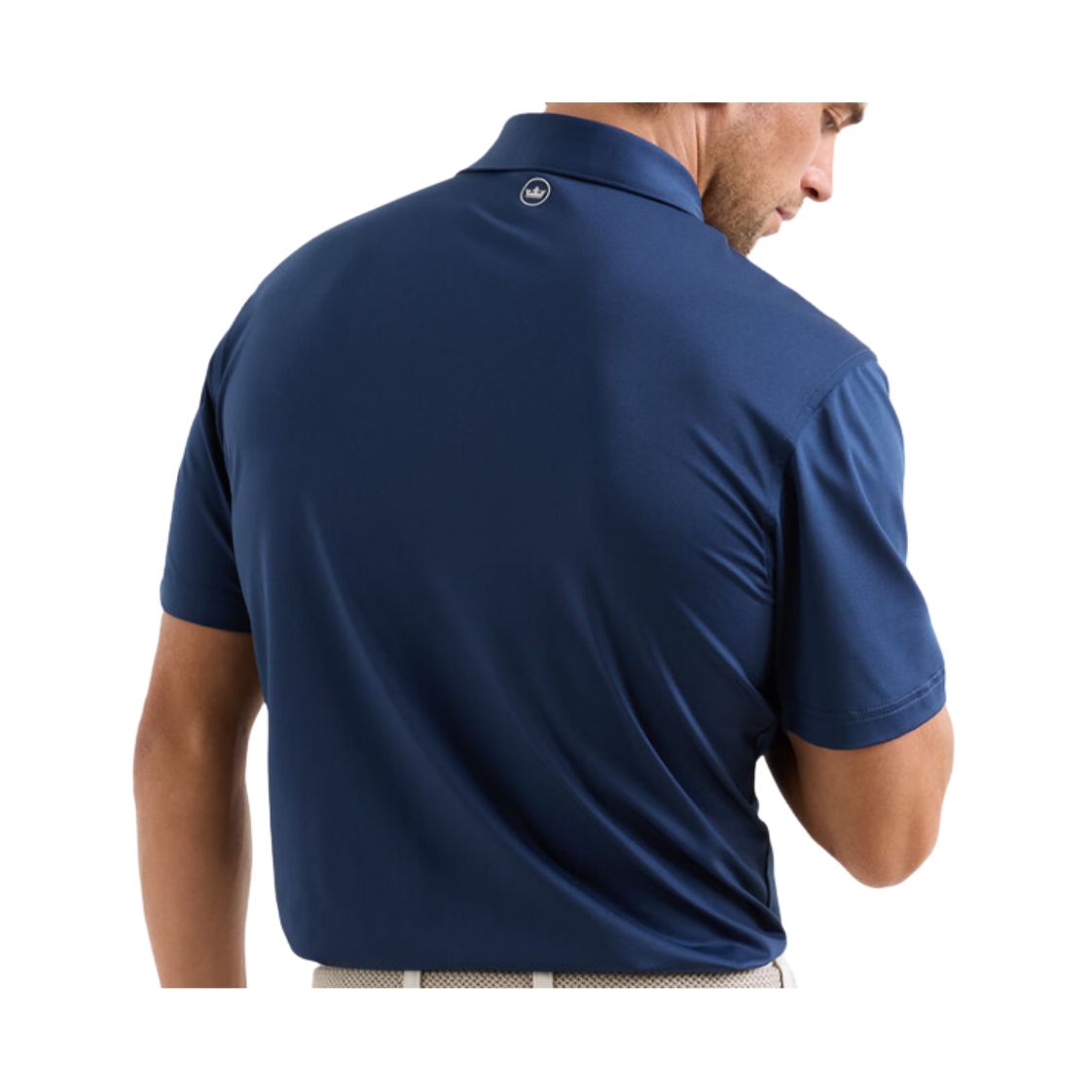 Royal Melbourne Peter Millar Polo - ME0EK01S - Navy