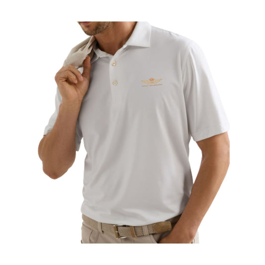 Royal Melbourne Peter Millar Polo - ME0EK01S - White