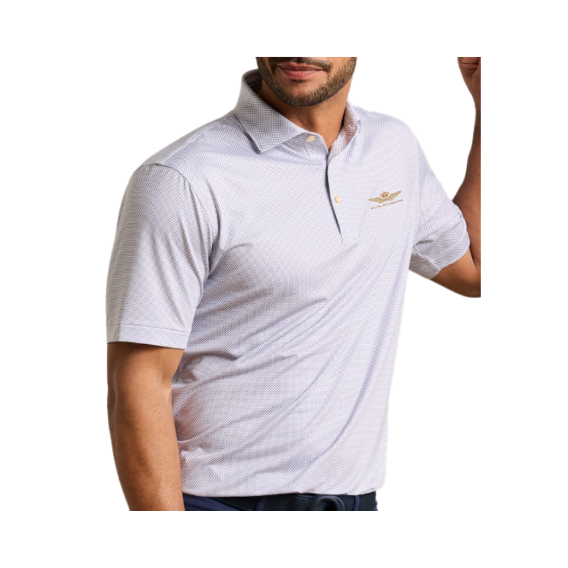Royal Melbourne Peter Millar Polo - MF26EK28S
