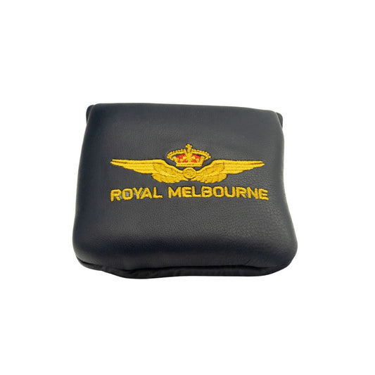 Leather Mallet Putter Cover - Sandbelt - Navy
