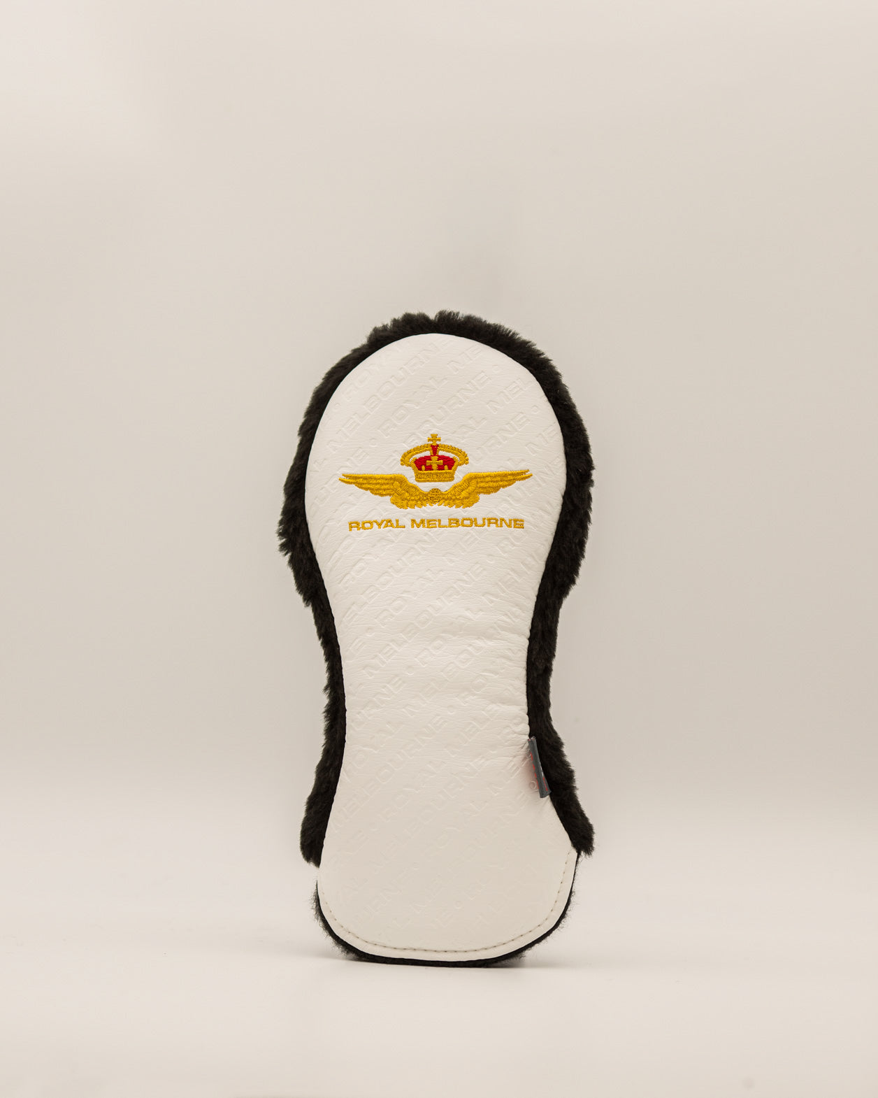 Visitors Logo Fur Hybrid Cover - White