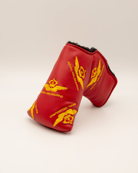 Visitors Logo Blade Putter Cover - Multi Red