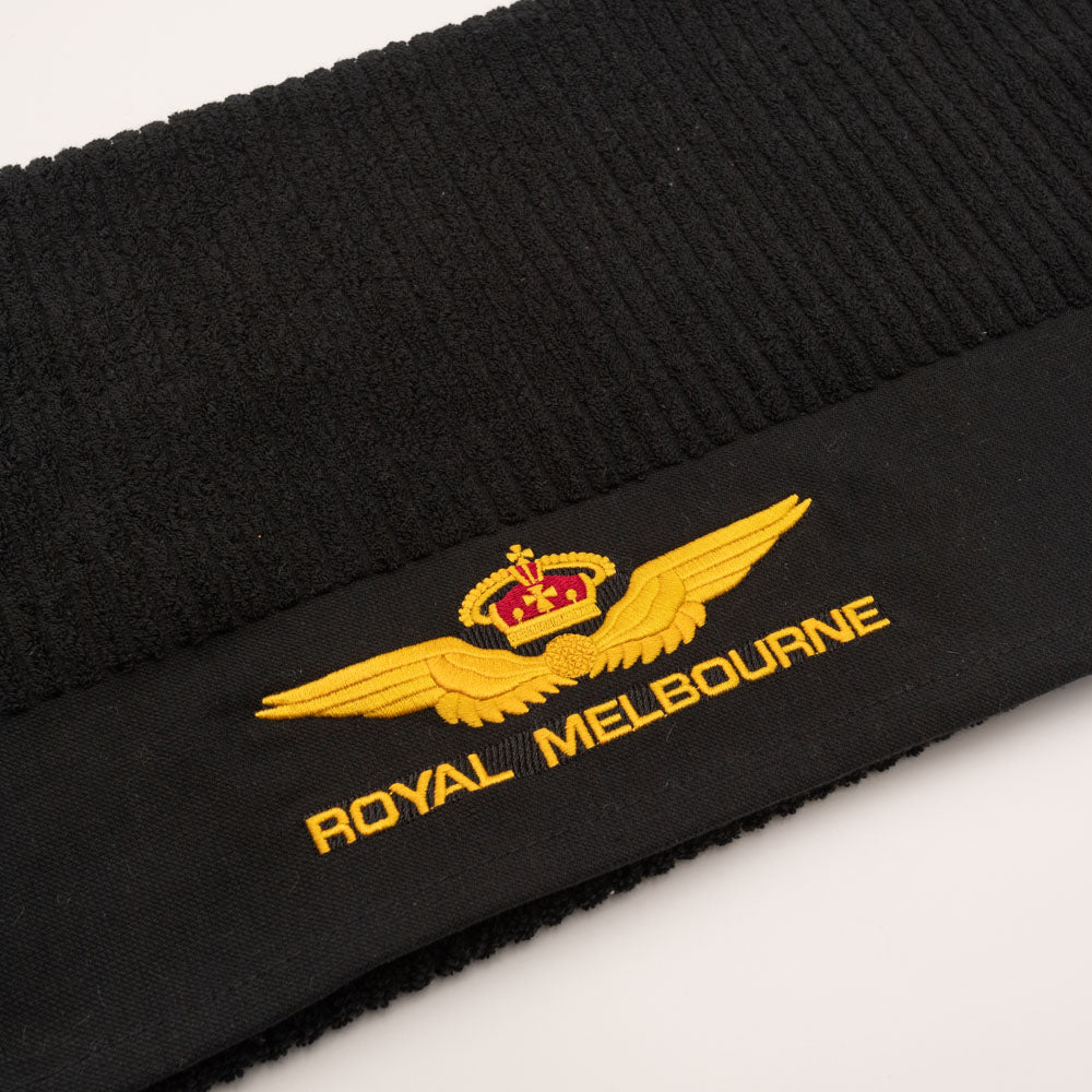 Royal Melbourne Visitor Logo Country Club Towel