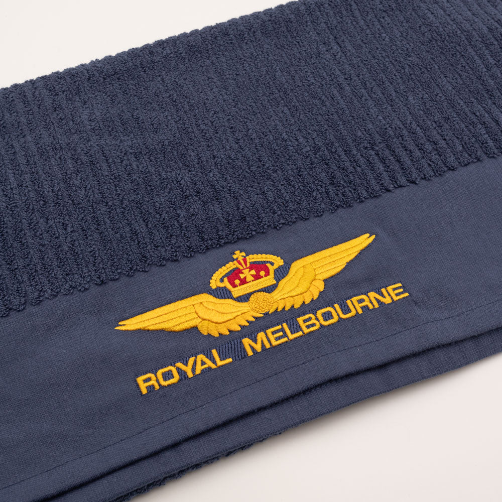 Royal Melbourne Visitor Logo Country Club Towel