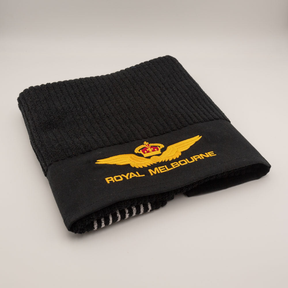 Royal Melbourne Visitor Logo Country Club Towel