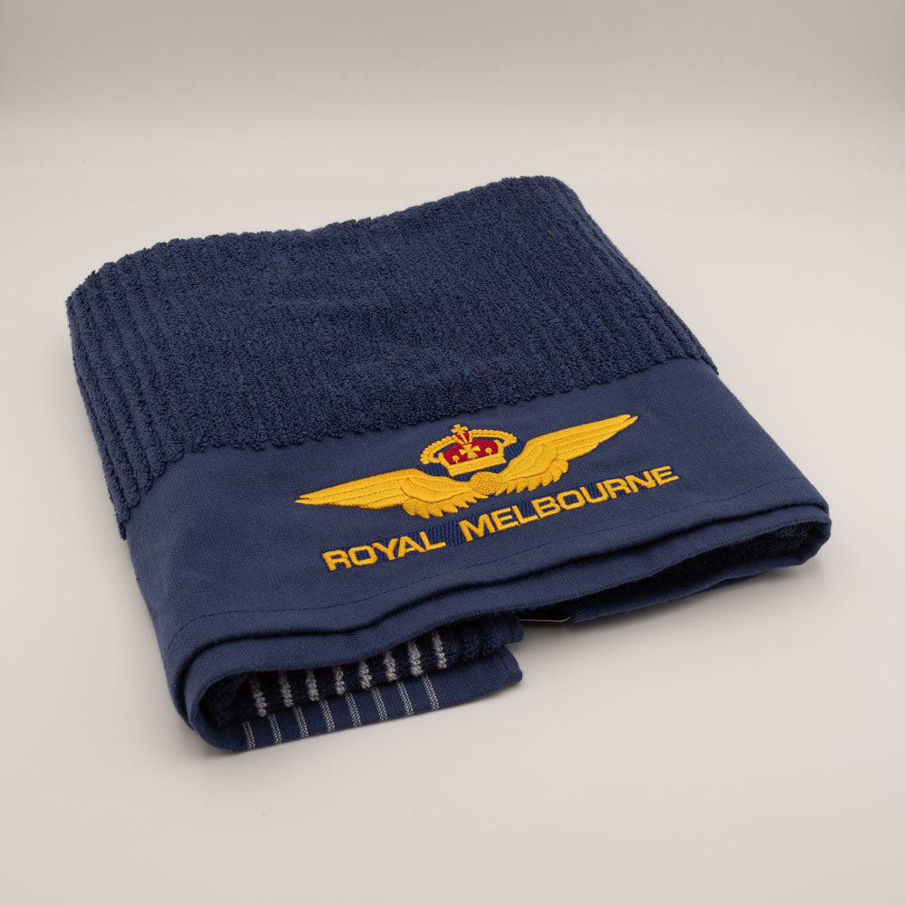 Royal Melbourne Visitor Logo Country Club Towel