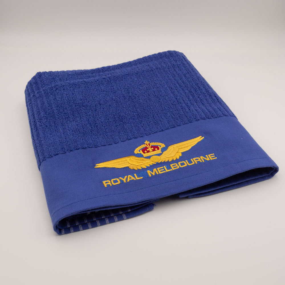 Royal Melbourne Visitor Logo Country Club Towel