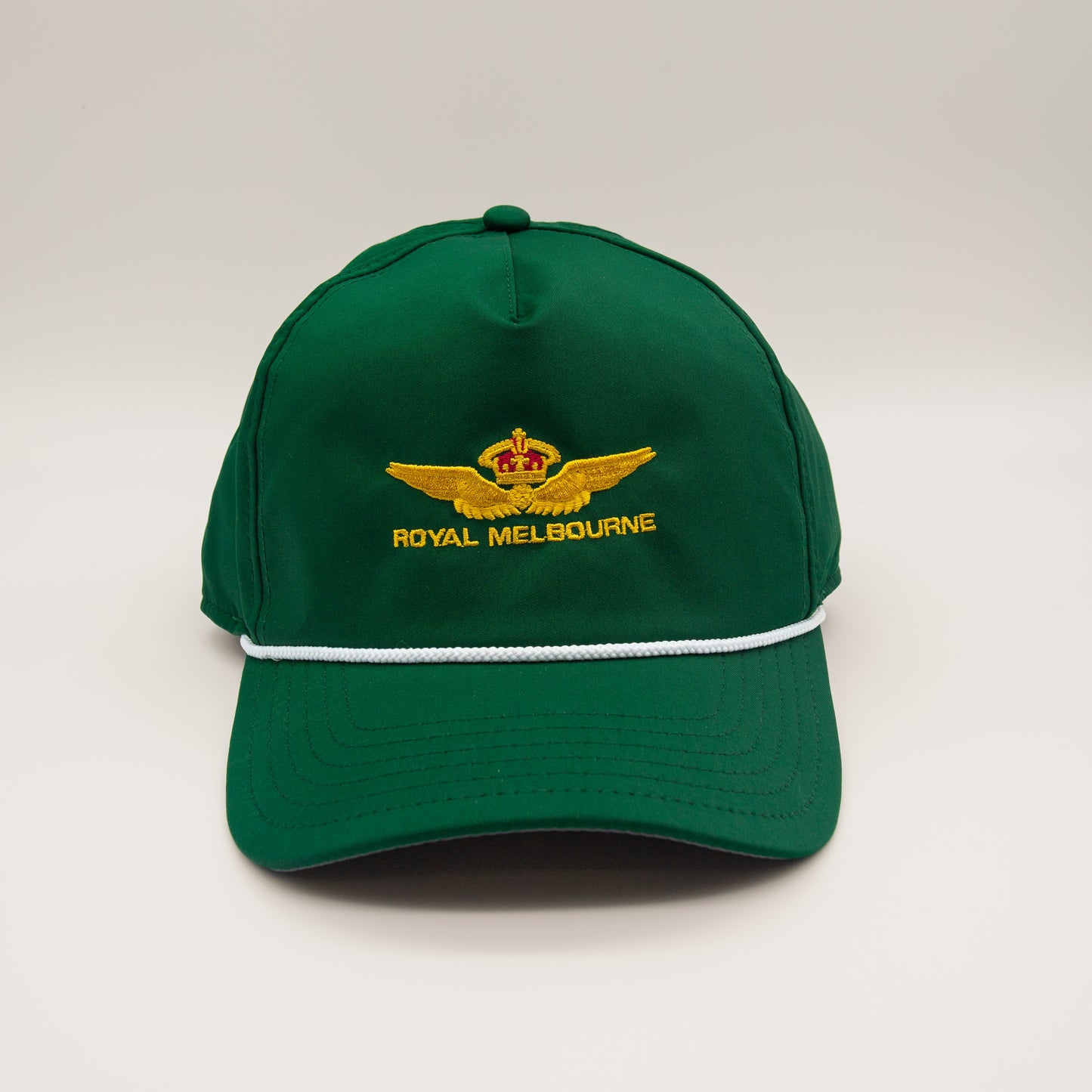 Royal Melbourne Visitors Logo Cap - Green Rope