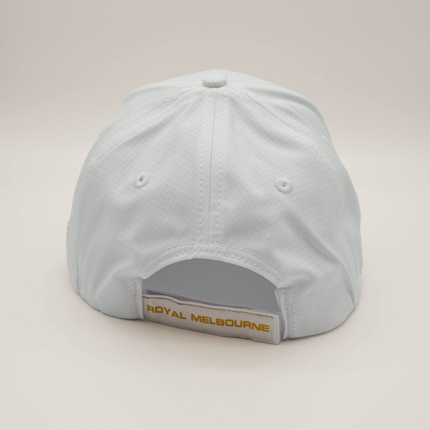 Royal Melbourne Visitors Logo Cap - White