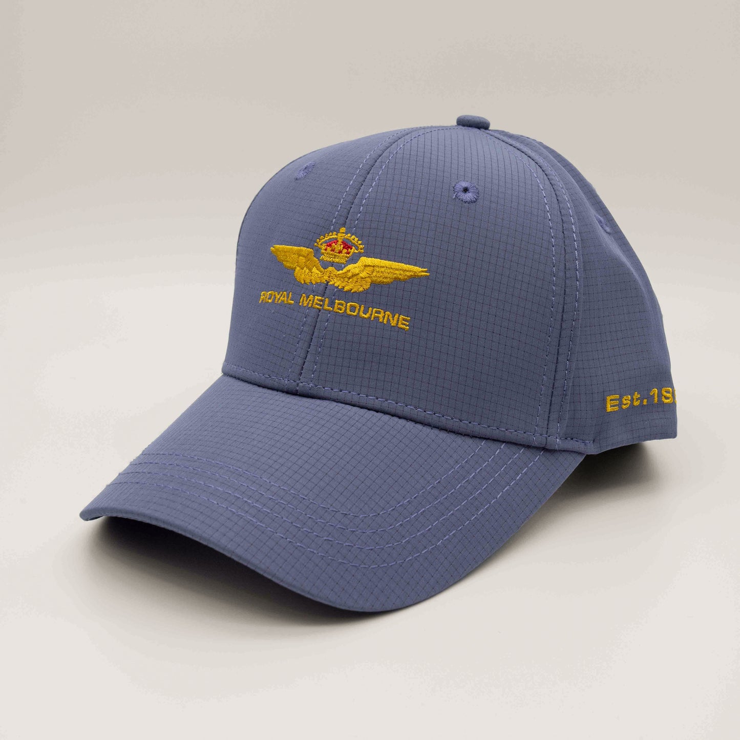 Royal Melbourne Visitors Logo Cap - Steel