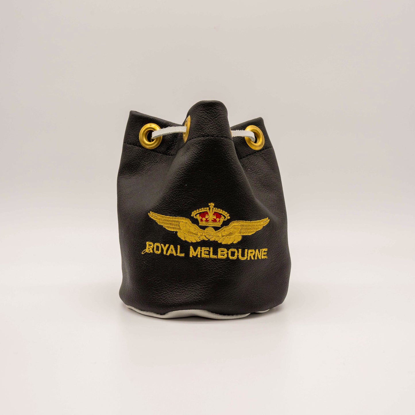 Royal Melbourne Visitor Logo Leather Tote Bag