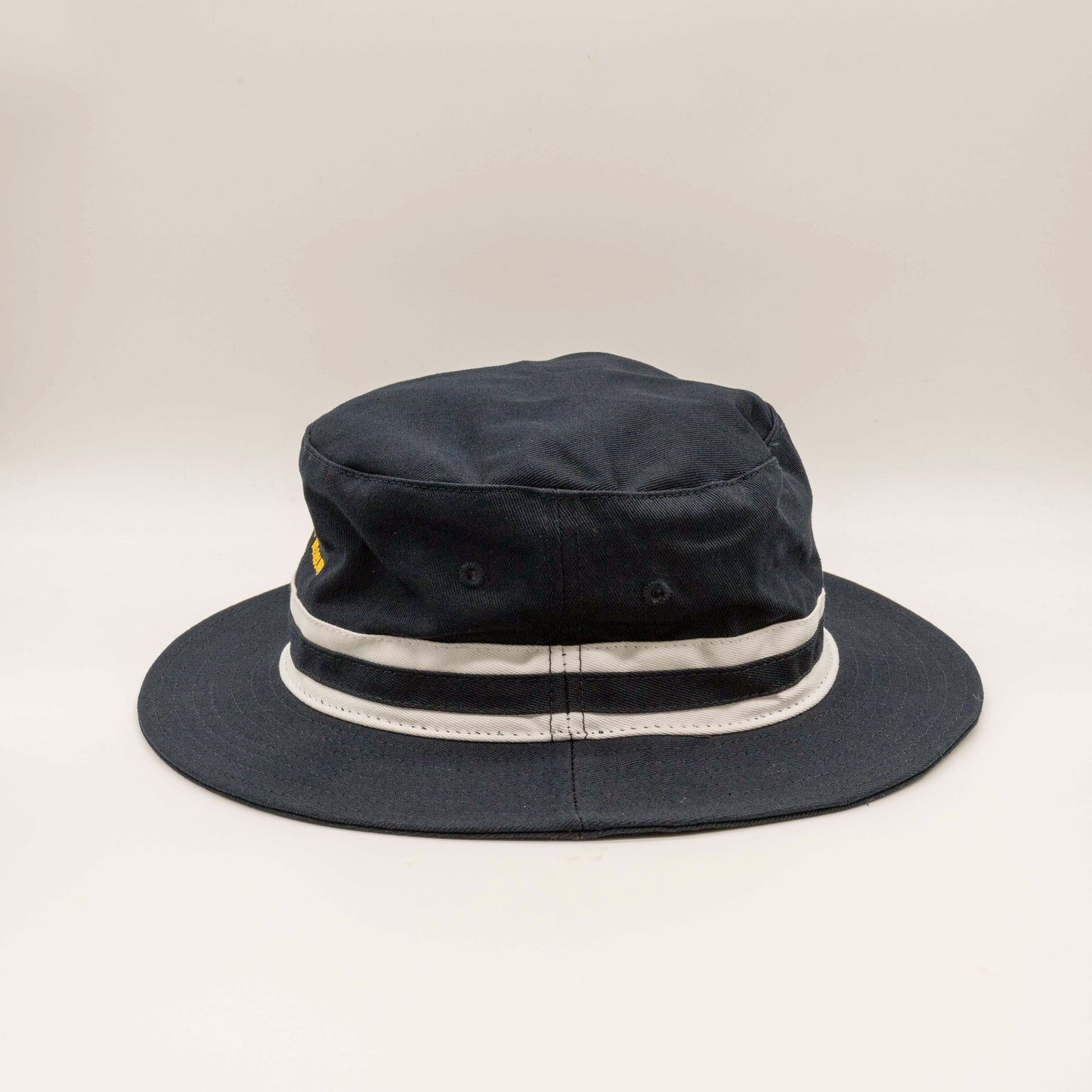 Royal Melbourne Visitors Logo Cotton Bucket Hat - Navy