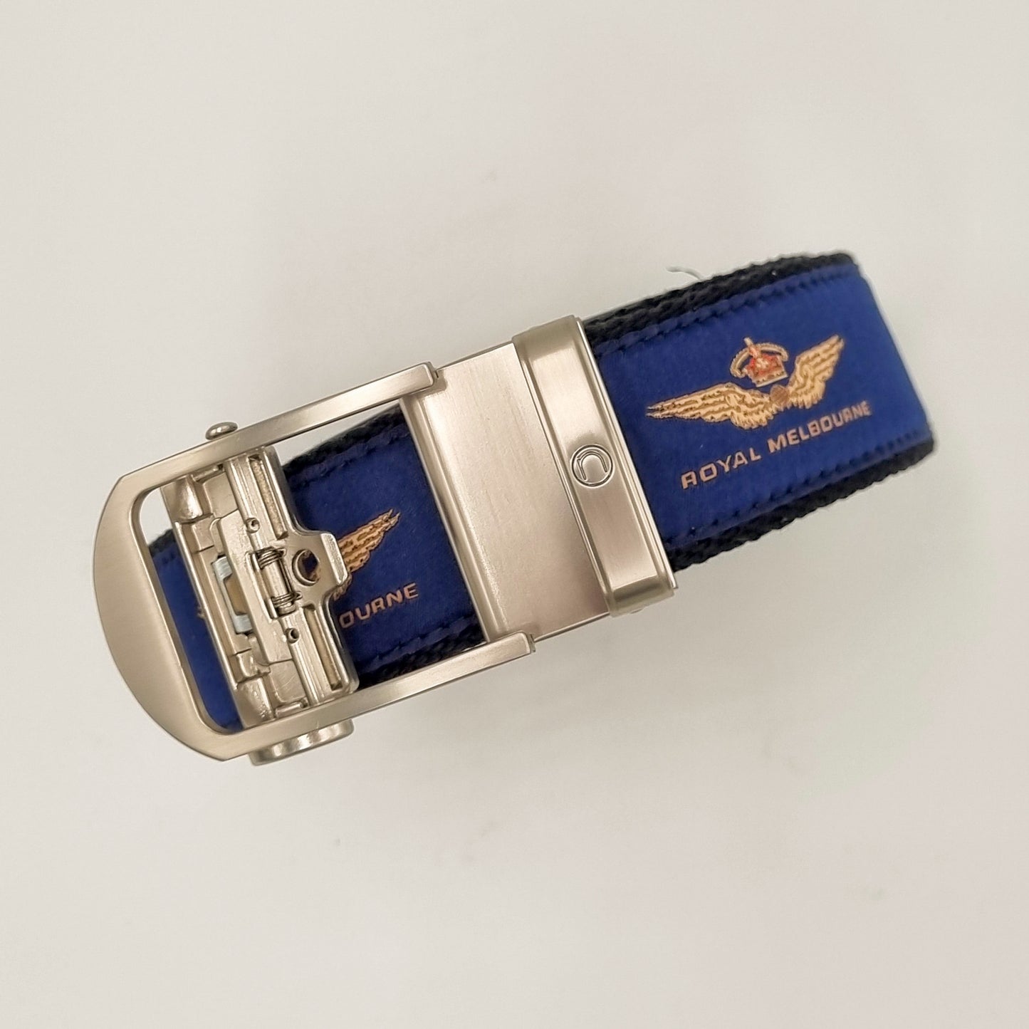 Royal Melbourne Logo Fabric Belt- Navy