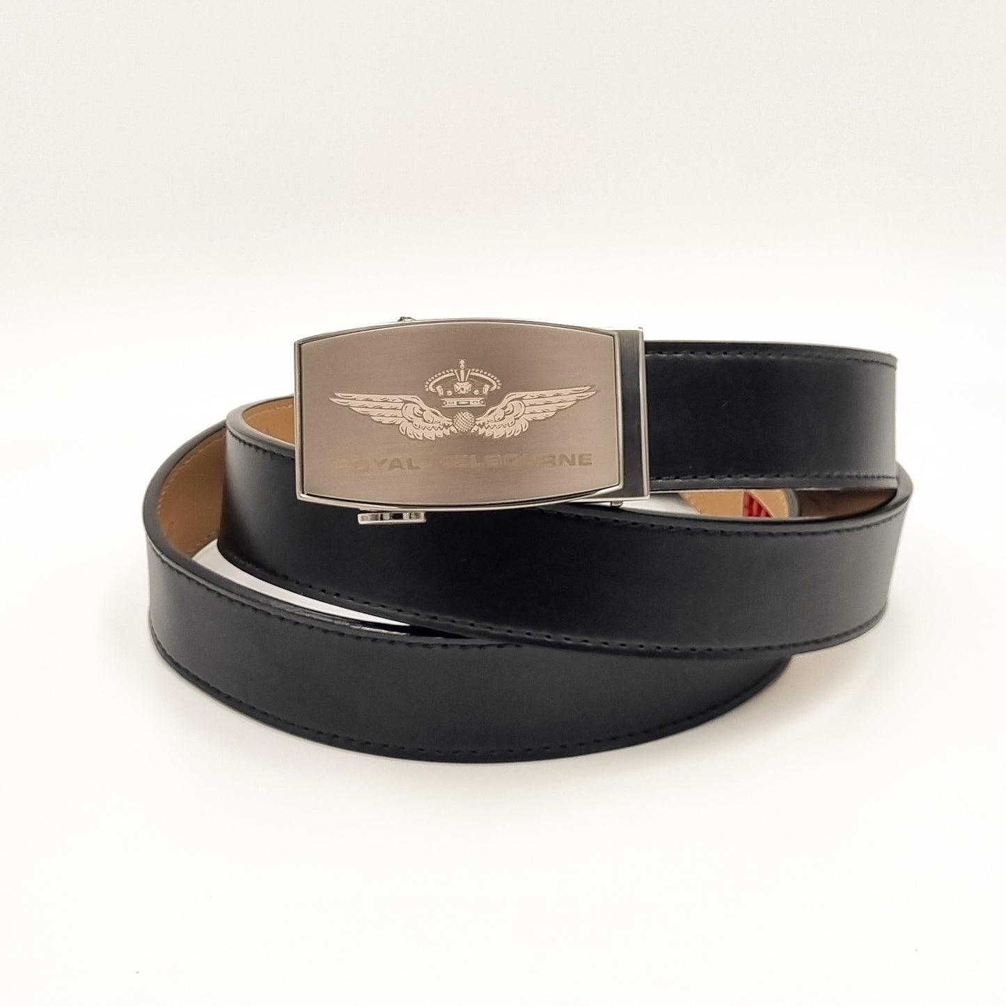 Visitors Logo Leather Belt