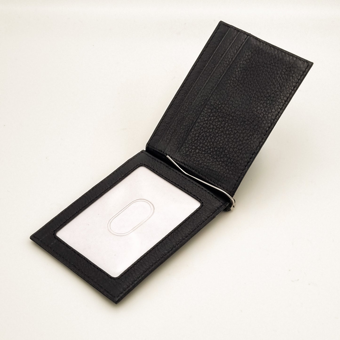 Royal Melbourne Logo Leather Money Clip