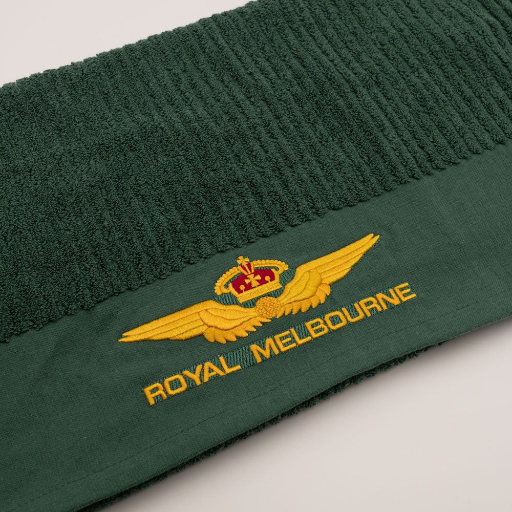 Royal Melbourne Visitor Logo Country Club Towel